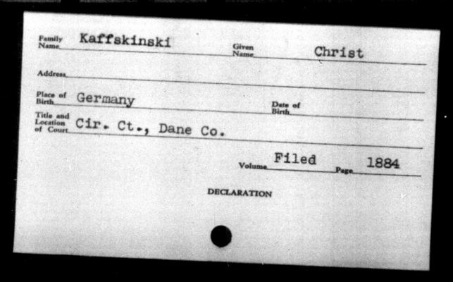 Dane CCC R305382